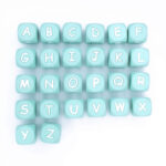 Mint Groen met Witte Letters